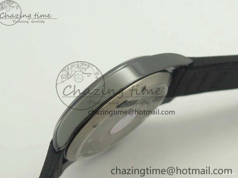 MIROTIME 1231 HighQuality Mark XVIII LAUREUS IW324703 Black Ceramic MKF Best Edition On Black Nylon Strap A 7218